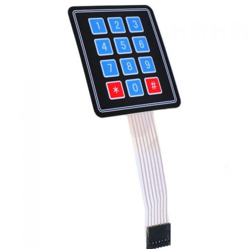 Bàn phím ma trận mềm 3x4
